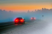 Особенности управления автомобилем в тумане