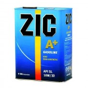 Масло моторное ZIC A+ SAE 10W30 4л (полусинтетика)
