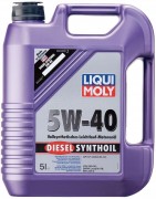 Масло моторное LIQUI MOLY DIESEL Synthoil SAE 5W40 5л (синтетика)