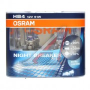 Лампа OSRAM HB4-12V 51W +90%+10%+50% Night Breaker Plus 2шт