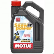 Масло моторное MOTUL SnowPower SAE 0W40 4л (синтетика)