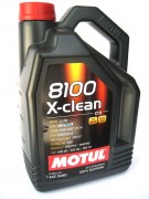 Масло моторное MOTUL 8100 X-clean С3 SAE 5W40 5л (100%синтетика)