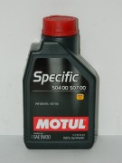 Масло моторное MOTUL Specific 504 00/507 00 SAE 5W30 1л (100%синтетика)