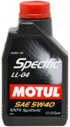 Масло моторное MOTUL Specific LL-04 SAE 5W40 1л (синтетика)