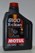 Масло моторное MOTUL 8100 X-clean С3 SAE 5W40 2л (100%синтетика)