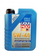 Масло моторное LIQUI MOLY Leichtlauf High Tech SN/CF SAE 5W40 1л (HC- Синтетика)