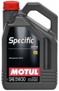 Масло моторное MOTUL Specific 229.52 SAE 5W30 5л (100%синтетика)