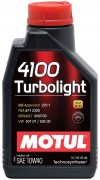 Масло моторное MOTUL 4100 Turbolight SAE 10W40 1л (полусинтетика)