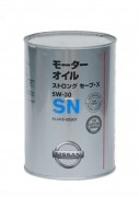 Масло моторное NISSAN Strong Save X SN SAE 5W30 1л (полусинтетика)
