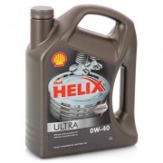 Масло моторное SHELL HELIX Ultra SAE 0W40 4л (синтетика)