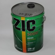 Масло моторное ZIC 5000 DIESEL SAE 10W40 20л (полусинтетика)