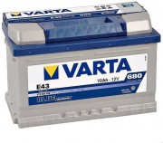 Аккумулятор VARTA Blue E43 6СТ-72 о/п