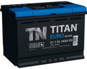 Аккумулятор TITAN Euro Silver 6CT-61.0 o/п