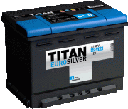 Аккумулятор TITAN Euro Silver 6CT-61.1 п/п