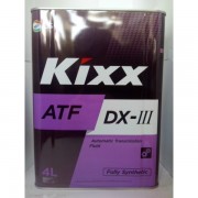 Жидкость трансмиссионная  KIXX ATF DX-VI 4л (синтетика)