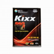 Масло моторное KIXX PAO1 SN SAE 0W40 4л (синтетика)