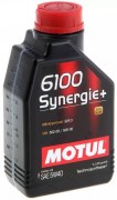 Масло моторное MOTUL 6100 Synergie+ SAE 5W40 1л (синтетика)