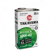 Масло моторное TAKAYAMA SL A3/B4 SAE 10W40 1л (полусинтетика)