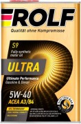 Масло моторное ROLF ULTRA  A3/B4 SP SAE 5W40 4л (синтетика)