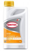 Антифриз SINTEC GOLD G12 -40C* желтый 1кг