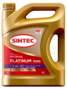 Масло моторное SINTEC PLATINUM SN ILSAC GF-5 SAE 5W30 4л (синтетика)