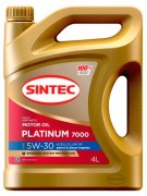 Масло моторное SINTEC PLATINUM SP C2/C3 SAE 5W30 4л (синтетика)