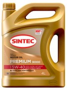 Масло моторное SINTEC PREMIUM SN/CF SAE 5W40 4л (синтетика)