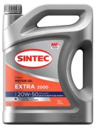 Масло моторное SINTEC ЭКСТРА 20W50 SG/CD 5л минер
