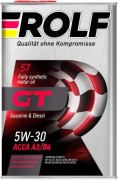 Масло моторное ROLF GT SN/CF SAE 5W30 4л (синтетика)