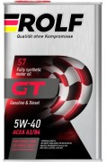 Масло моторное ROLF GT SN/CF SAE 5W40 1л (синтетика)