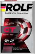 Масло моторное ROLF GT SN/CF SAE 5W40 4л (синтетика)