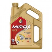 Масло моторное MIRAX MX9 SAE 5w40 A3/B4 SP 4л (синтетика)