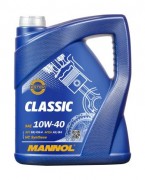 Масло моторное MANNOL CLASSIC SAE 10W40 5л (полусинтетика)
