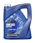 Масло моторное MANNOL Diesel Extra SAE 10W40 5л (полусинтетика)