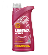Масло моторное MANNOL LEGEND+ESTER SAE 0W40 1л (синтетика)