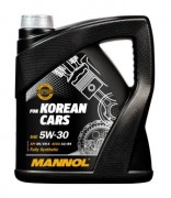 Масло моторное MANNOL О.Е.М. for Korean cars 5W-30 SN/CH A3/B4 4л