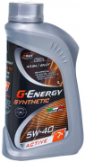 Масло моторное G-ENERGY Synthetic Active SAE 5W40 1л (синтетика)