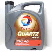 Масло моторное TOTAL Quartz 9000 SAE 5W40 4л (синтетика)