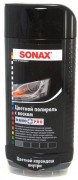 Полироль SONAX с воском цветной + карандаш (черный) 500мл