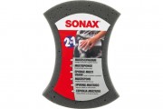 Губка SONAX для мойки 2 в1 двухсторонняя