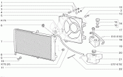 Радиатор RIGINAL охлаждения 2-х рядный аллюминиевый инж. ВАЗ 21083-2115