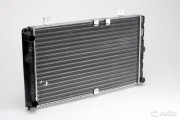 Радиатор охлаждения (2-рядный) ВАЗ-2170 алюминиевый  (фирм. упак. LADA)