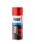 Лак KUDO для тонировки фонарей красный 520мл