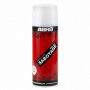 Краска ABRO Sabotage-40 Белая 400мл (аэрозоль)