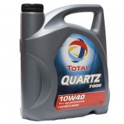Масло моторное TOTAL Quartz 7000 SAE 10W40 4л (полусинтетика)