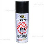 Краска BOSNY Spray paint "Черная глянцевая" 400мл