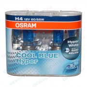 Лампа OSRAM Н4-12V 60/55W Gool Blue Hyper 5000K 2 шт