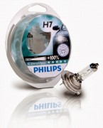 Лампа PHILIPS Н7-12V 55W+100% X-Treme vision 2шт